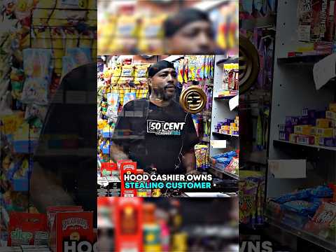 Hood Cashier Owns Stealing Customer