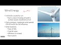 Wind Energy Concepts and Impacts