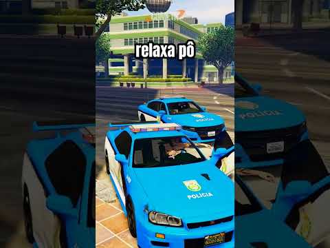 Enganei a policia com freio de avião no RP kkkk 😂 #gtarp #fivem #gtav