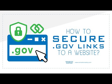 How To Secure  gov Links To A Website