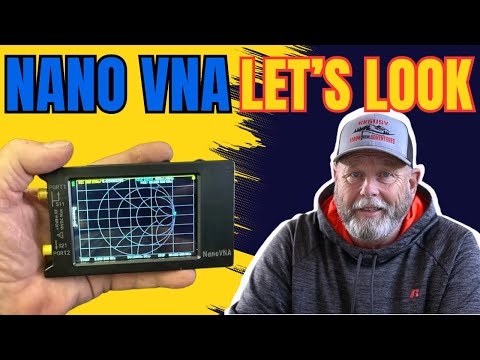 Let's try a Nano VNA Let's try a Nano VNA