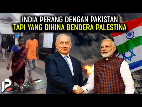 ALLAH TIDAK DIAM! Sekutu Israel Injak Bendera Palestina, Pakistan Beri Serangan Mematikan ke India