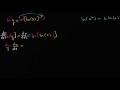 Understanding Derivatives and Logarithmic Properties