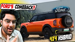 Ford's New 4x4 Hybrid Defender Rival makes the Perfect Ford Comeback ! Bronco Hybrid