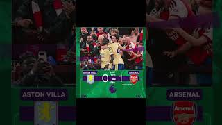 Aston Villa vs Arsenal 0-1... #arsenal #ligainggris