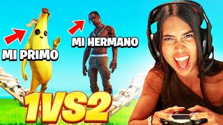 Estos NIÑOS ME DICEN "ERES MALA" y los RETÉ A 1VS1 en FORTNITE...