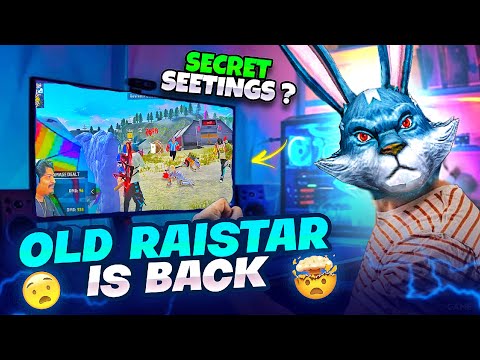 Finally Raistar Settings Revealed ? 🤯🔥Raistar Handcam Gameplay🤯❤ [Must Watch] - Garena Free Fire Max