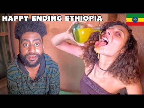 This Ethiopian Alcohol is Made from Honey ?! (Crazy Reaction) 🇪🇹