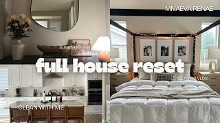 CLEAN WITH ME | full house Sunday reset