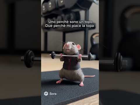 Uno per i soldi.. due per lo show #ai #sora #veo #topo #divertenti #divertente