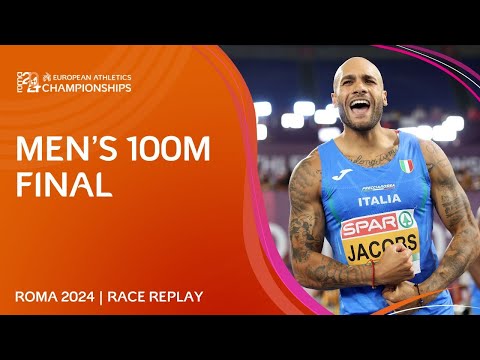 The champion RETURNS!  👑 Men's 100m final replay | Roma 2024