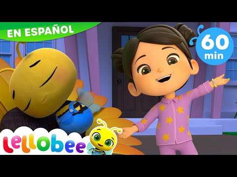 Canción de cuna en la granja💤| Caricaturas - Canciones Infantiles 🎵 | Lellobee