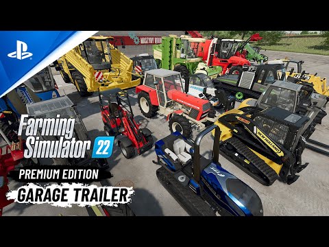 Farming Simulator 22: Premium - Garage Trailer | PS5 & PS4 Games