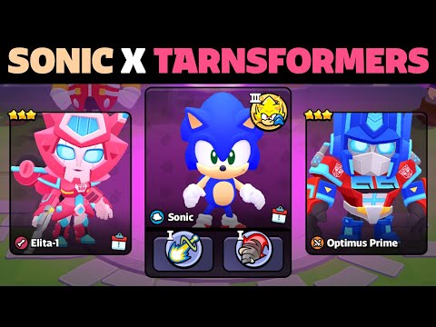 SONIC x TRANSFORMERS | Squad Busters