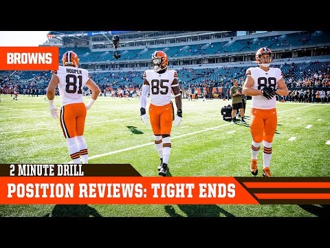Position Reviews: Tight Ends | 2 Minute Drill video clip