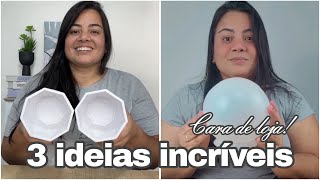 3 ideias incríveis com cara de lojas pra decorar sua casa!