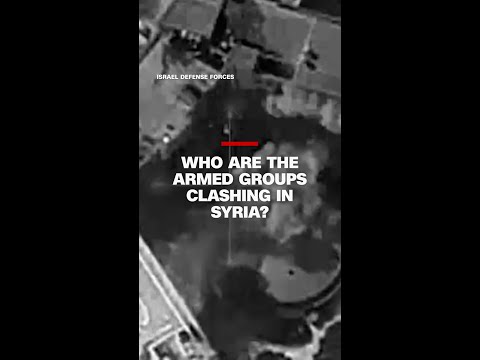 Who are the armed groups clashing in Syria?