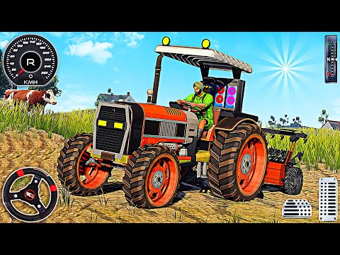 Real Farming Tractor Driving Simulator 2025 - Logging Machine Driver Game | Android Gameplay