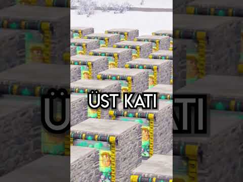 100 Odalı Ev Yaptım ve KRALLIK Kurdum ! Rust Türkçe #shorts
