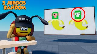 3 JUEGOS RANDOM MOMENTOS DIVERTIDOS (ROBLOX)