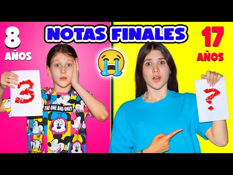REACCIONAMOS A NUESTRAS NOTAS FINALES! 😱 | Daniela Golubeva