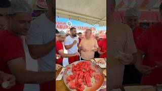 Sabah Kahvaltısında Karpuz ve Peynir!! #shorts