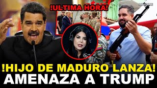 HIJO DE MADURO VA ATACAR A TRUMP Y SU EJERCITO Y AMANTE DE DIOSDADO DEMANDA A EE.UU