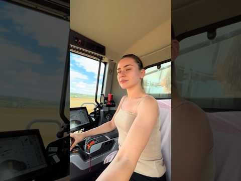 Жнива почались ☀️😘#farmer #tractor #farm #agro