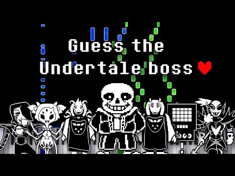 Guess The Undertale Boss on Piano! (Piano Quiz)