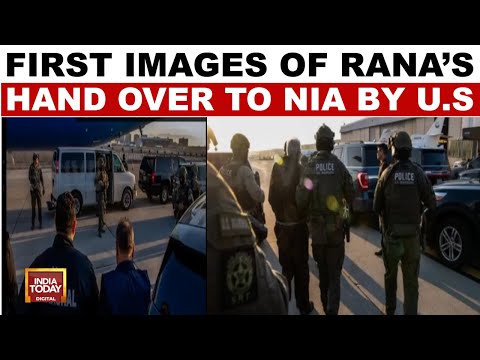 Tahawwur Rana: First Images Of Rana's Handover To Indian Authorities By US Marshals | India Today