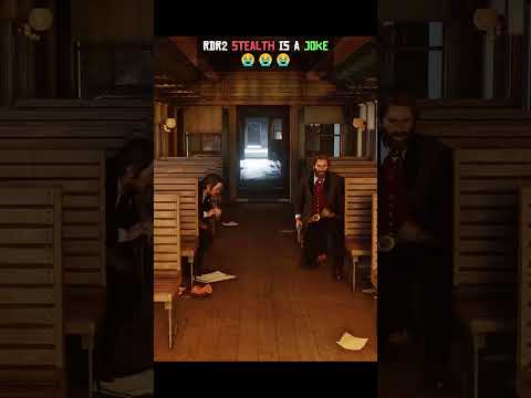 When Devs Forgot To Add Stealth #rdr2 #reddeadredemption