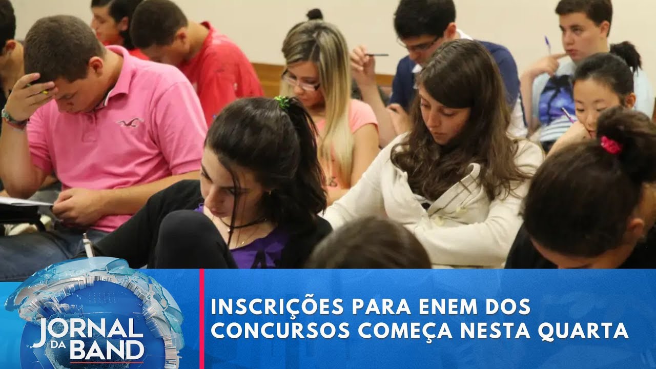 Inscrições para nova edição do Enem dos Concursos começa nesta quarta 2 | Jornal da Band