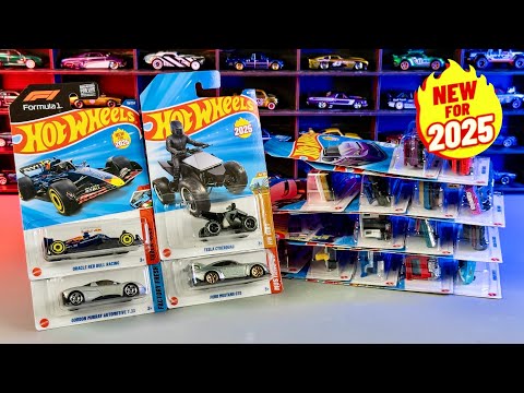 Every 2025 Hot Wheels New Models So Far