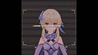 Poor lumine #genshinimpact #shorts