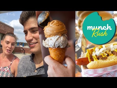 Munch Rush! Devour Power Takes on Jacob Riis Park | Food Network