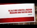 Exploring Arc Length and Radian Measure
