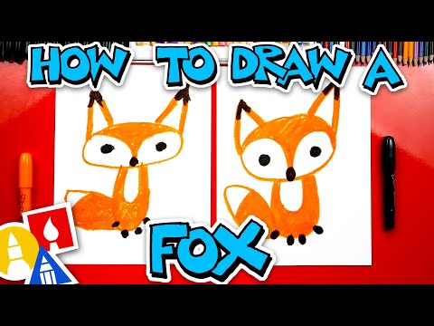 How To Draw A Cartoon Fox 