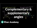 Exploring Complementary and Supplementary Angles