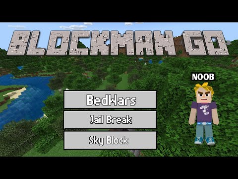 BLOCKMAN GO vs MINECRAFT BEDWARS (Funny Moments)