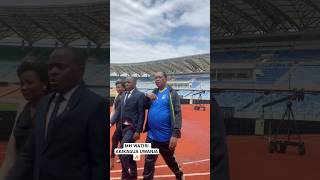 #shorts UWANJA WA BENJAMIN MKAPA UKIKAGULIWA NA WAZIRI MWENYE ZAMANA....