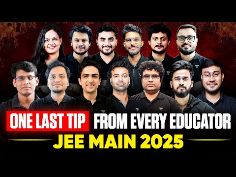 Last *PRO TIP* to Increase Your Marks for JEE Main 2025 Aspirant | All the Best 🔥