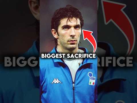 Buffon Gave Up the Ballon d’Or to Stay Loyal to Juventus 💔🏆