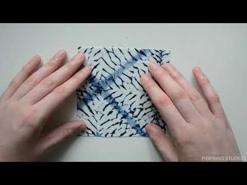 DIY Folded Fabric Coaster Tutorial