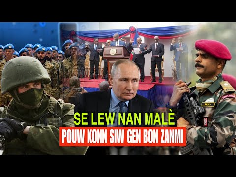 Se lèw man Malè Pouw Konn Bon Zanmiw..Men Desizyon Lachinn Rusi Pran pou Ayiti