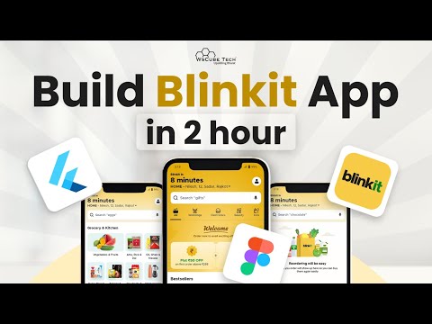 Build an Blinkit Clone App with Flutter | Complete 2 Hour Masterclass (2025)