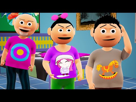 Chinki Chintu Wala Cartoon  Desi Comedy Video  Cartoon Video  Pagal Beta  Chinu Tinu Ki Comedy