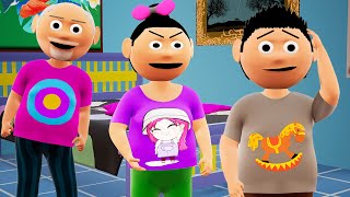 Chinki Chintu Wala Cartoon  Desi Comedy Video  Cartoon Video  Pagal Beta  Chinu Tinu Ki Comedy