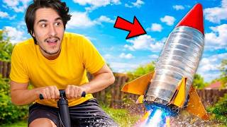 Arka Bahçede Roket Yapıp Uzaya Uçurdum!