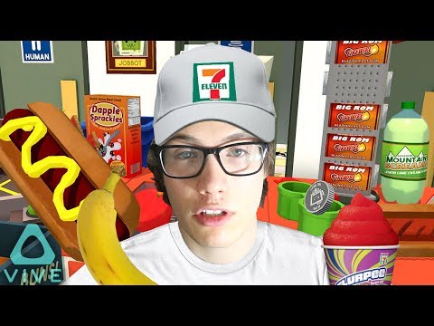 Convenience Store Clerk - Job Simulator - (Virtual Reality HTC Vive)