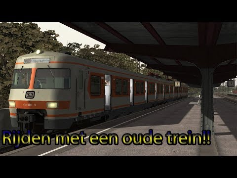 Rijden met een oude trein!! - Train Simulator 2019